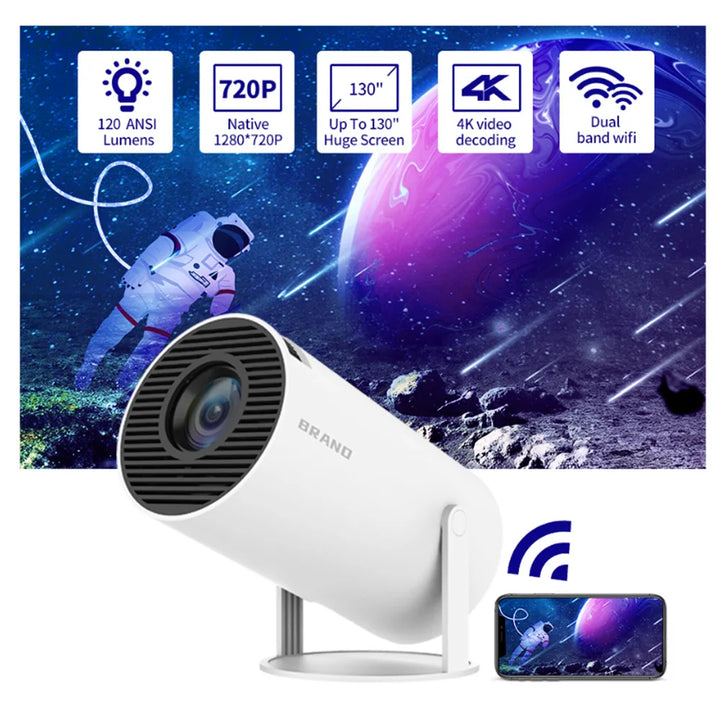 HY300 Smart Projector 4K